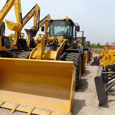 20 tonnes de poids de fonctionnement Chargeur Lingong 956F d'occasion avec moteur Weichai original