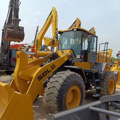 20 tonnes de poids de fonctionnement Chargeur Lingong 956F d'occasion avec moteur Weichai original