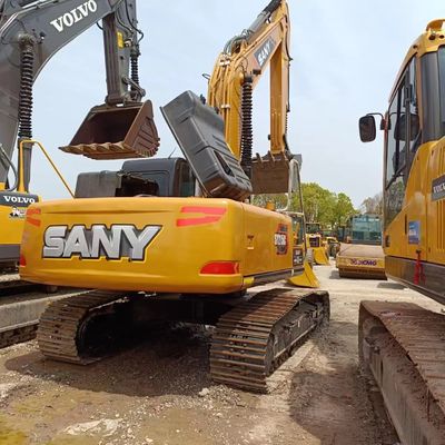 Excavateur d'occasion de 21,5 tonnes Sany avec de bonnes performances et une soupape hydraulique d'origine