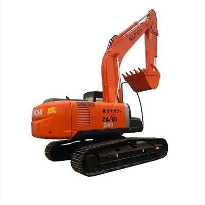 Une excavatrice Hitachi ZX240 de 24 tonnes avec une capacité de seau de 1,2 m3 et des performances parfaites