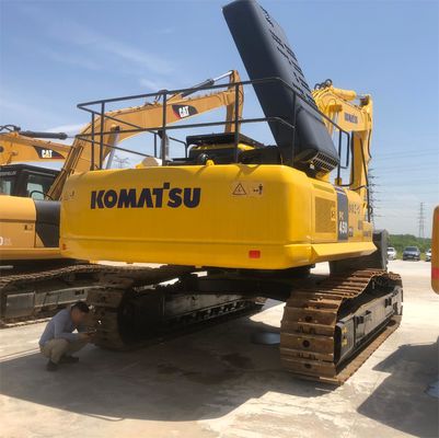 Excavateur Komatsu PC450 de 48 tonnes, machine à ramper hydraulique utilisée à faible coût de maintenance