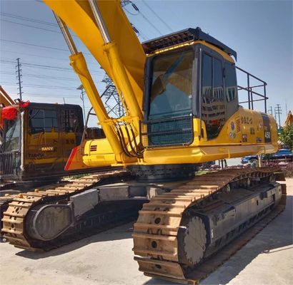 Excavateur Komatsu PC450 de 48 tonnes, machine à ramper hydraulique utilisée à faible coût de maintenance
