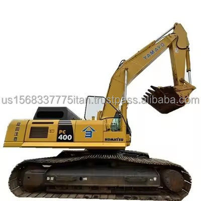 Excavatrice à l'usage de Shanghai Komatsu PC400-7 Machine à creuser avec soupape hydraulique d'origine