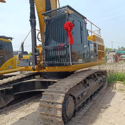 Excavatrice largement utilisée Caterpillar 349 avec une capacité de seau de 3,1 M3 et de faibles heures de travail
