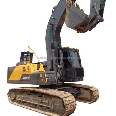 Excavateur VOLVO EC210 d'occasion avec soupape hydraulique d'origine et 0-2000 heures de travail