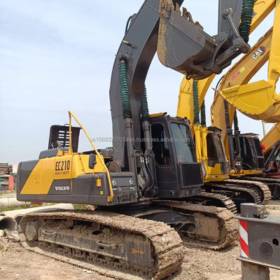 Excavateur VOLVO EC210 d'occasion avec soupape hydraulique d'origine et 0-2000 heures de travail