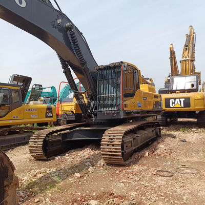 Excavateur VOLVO EC480DL d'occasion avec capacité de seau de 3,8 M3 et cylindre hydraulique d'origine