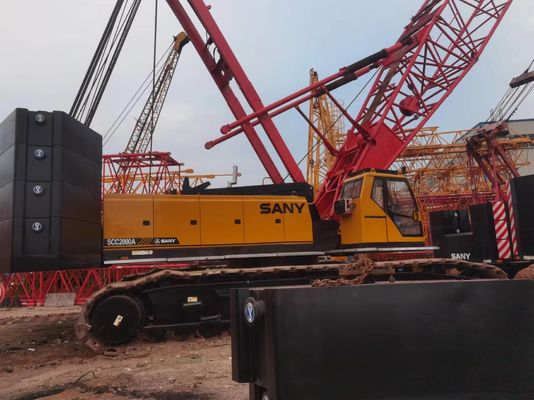 Crane SANY200ton utilisée avec autre cylindre hydraulique Excellente performance