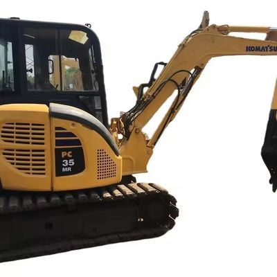Mini-excavatrice Komatsu PC35 avec 0 à 2000 heures de travail et 3500 kg de poids de la machine