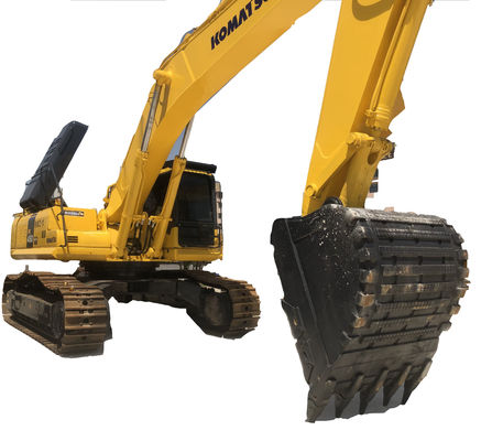 Excavateur hydraulique à chenille japonais Komatsu PC450 de 45 tonnes avec une capacité de seau de 2M3