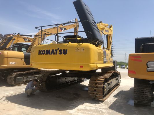 Excavateur hydraulique à chenille japonais Komatsu PC450 de 45 tonnes avec une capacité de seau de 2M3