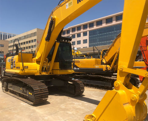 Excavateur hydraulique à rampe de 20 tonnes original Komatsu PC200 avec pompe hydraulique originale