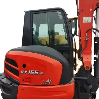Excavateur 90% Kubota KX U55 avec cylindre hydraulique d'origine et peu d'heures de travail
