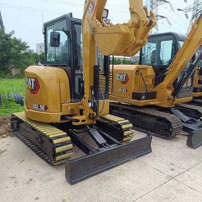 Mini-excavatrice à soupape hydraulique 303.5e2 de Caterpillar avec une capacité de seau de 0,22 M3