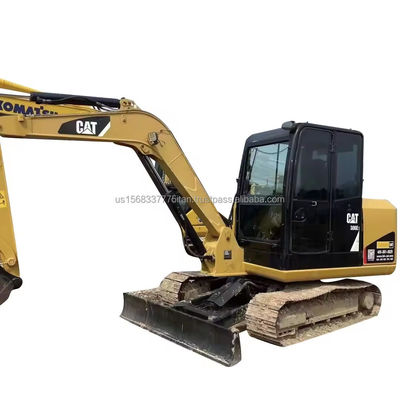 6 TON Poids de fonctionnement Mini-excavatrice CAT 306 Machine avec pompe hydraulique d'origine