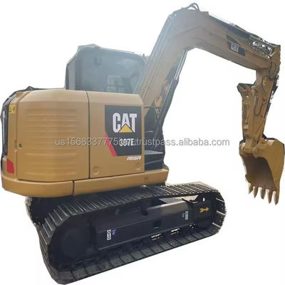 Utilisé Caterpillar 7 Tonnes Hydraulique Crawler Ferme Creuseur Mini Excavateur en bon état