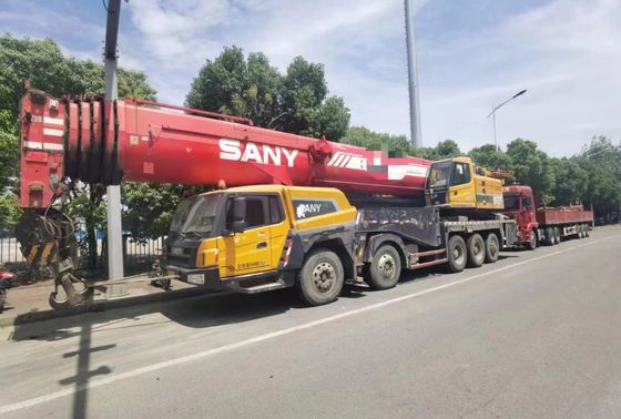 45000 kg Utilisée SANY 200 tonnes machine à grues avec 1000-1500 heures de travail