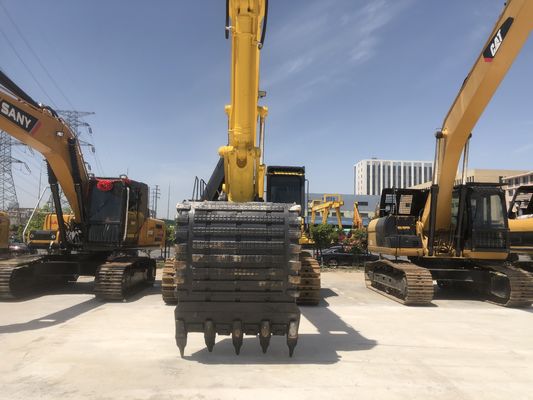 Excavateur Komatsu PC450 d'origine utilisée Excavateur hydraulique à rampe japonaise de 45 tonnes