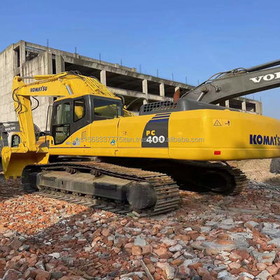 Excavateur à l'usage de Shanghai Komatsu PC400-7 Machine à creuser avec pompe hydraulique d'origine