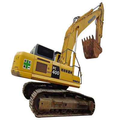 Livraison directe de l'excavateur PC400 de 40 tonnes Komatsu d'occasion de 2016 avec cylindre hydraulique d'origine