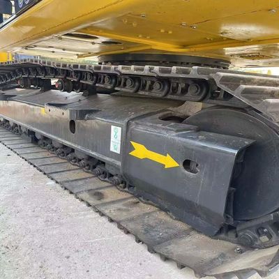 Excavatrice utilisée Komatsu PC220 22T avec cylindre hydraulique d'origine Basse durée de travail 0-2000