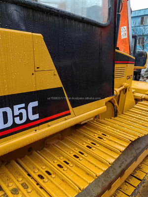 Bulldozer Cat D5C d'occasion avec cylindre hydraulique d'origine 23400 KG