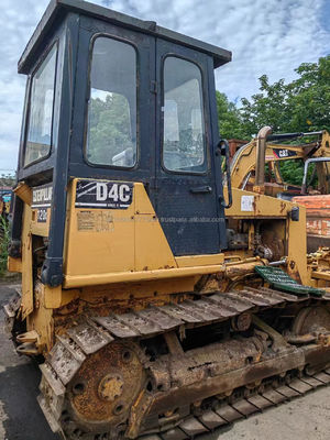Bulldozer Cat D4C Caterpillar Équipement de déplacement de terre utilisé pour les magasins de matériaux de construction