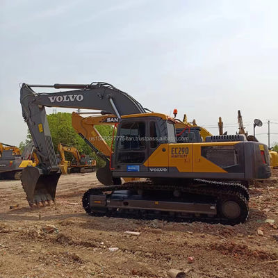 Excavateur VOLVO d'occasion de 29 tonnes Excavateur VOLVO EC290 avec cylindre hydraulique d'origine