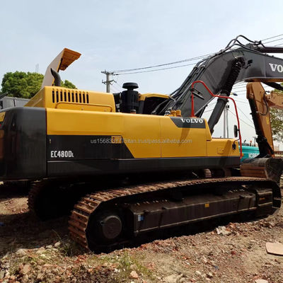 Excavateur VOLVO EC480 d'origine japonaise avec puissance de 270 kW et cylindre hydraulique d'origine