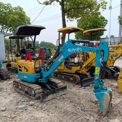 KUBOTA KXU17 Mini Excavator utilisé dans les magasins de matériaux de construction avec des caractéristiques