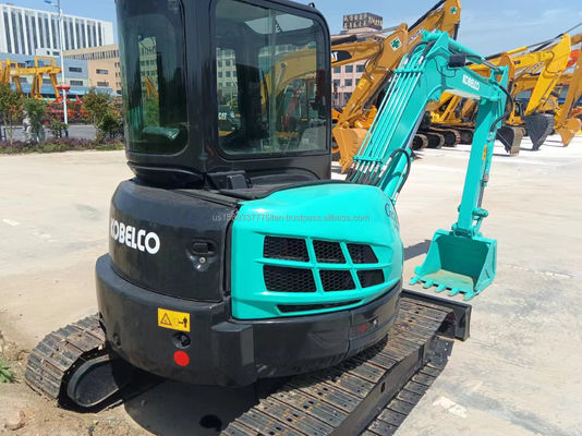 Bonne performance 6TON utilisé Kobelco SK55SR Excavateur machine de construction hydraulique