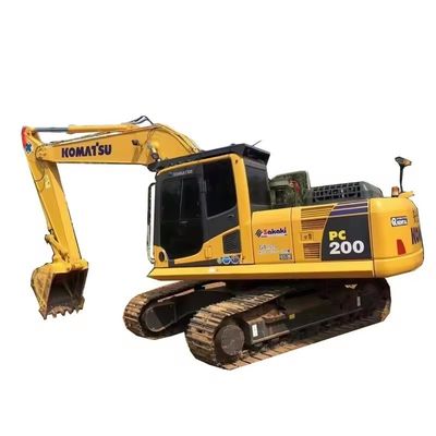 Excavateur hydraulique de 20 tonnes Komatsu PC200 pour la construction de moteurs à rouleaux moyens