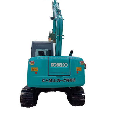 Excavateur hydraulique à rampe à rouleaux KOBELCO SK75-8 d'occasion 2016 avec soupape hydraulique d'origine