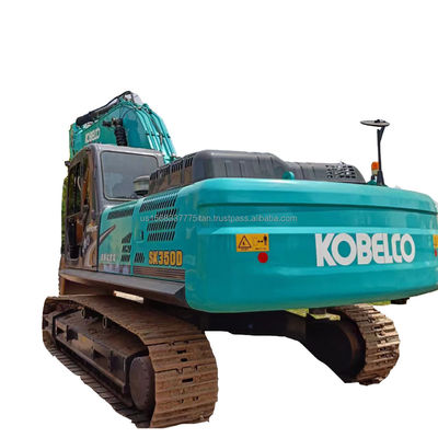 KOBELCO SK350 Excavator Machine d'occasion de bonne performance avec une capacité de seau de 1M3