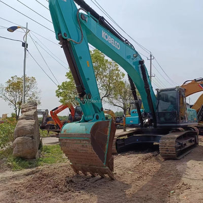 KOBELCO SK350 Excavator Machine d'occasion de bonne performance avec une capacité de seau de 1M3