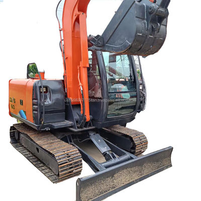 40.5 kW de puissance Hitachi ZX60 Mini Excavator de 6 tonnes avec soupape hydraulique originale du Japon
