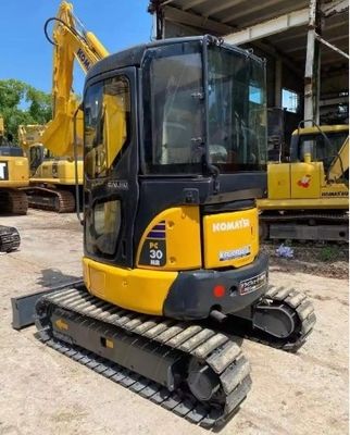 3000 KG de seconde main Komatsu PC30 Excavateur d'occasion avec soupape d'origine en bon état