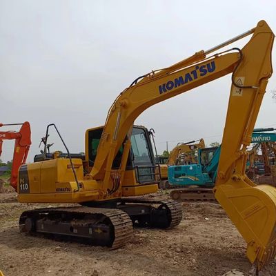 Excavateur Komatsu de 11 tonnes PC110-7 PC110-8 Machine d'occasion avec pompe hydraulique d'origine