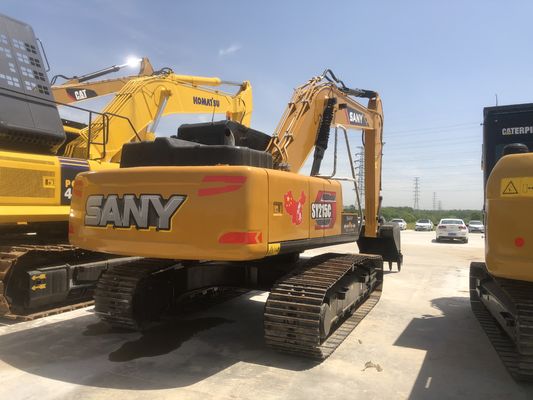 La plus vendue des excavatrices Sany215c d'occasion avec soupape hydraulique d'origine