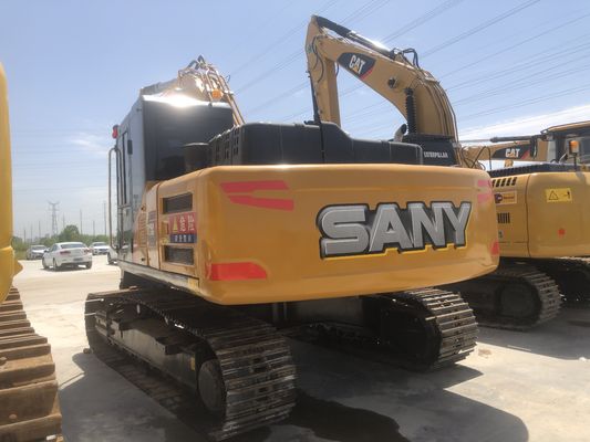 La plus vendue des excavatrices Sany215c d'occasion avec soupape hydraulique d'origine