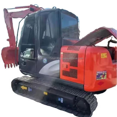 Hitachi ZX60 Mini Excavator de 6 tonnes Fabriqué au Japon avec cylindre hydraulique d'origine et utilisé