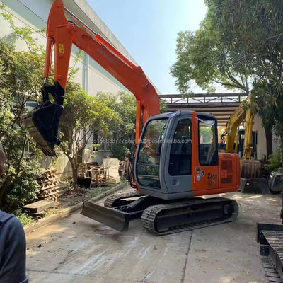 Hitachi ZX60 Mini Excavator de 6 tonnes Fabriqué au Japon avec cylindre hydraulique d'origine et utilisé