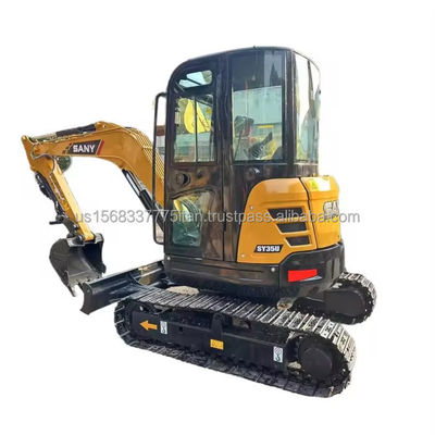 3.8TON Poids de fonctionnement SANY SY35U Excavateur d'occasion en excellent état et moteur