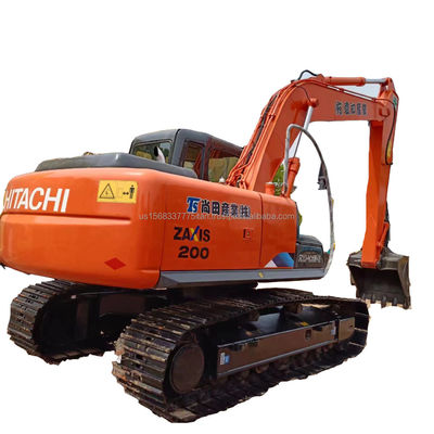 Hitachi ZX200 20 tonnes Excavator avec hyperkinèse et 0-2000 heures de travail du Japon