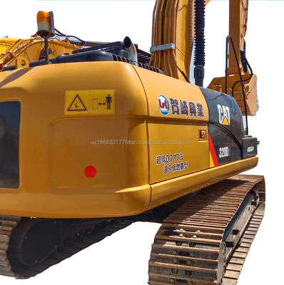 Excavateur CAT 320D2 d'occasion Machines de 32 tonnes de Large Caterpillar avec des marques originales