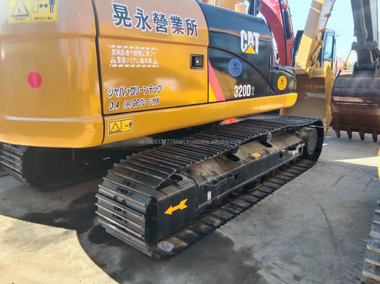Excavateur CAT 320D2 d'occasion Machines de 32 tonnes de Large Caterpillar avec des marques originales