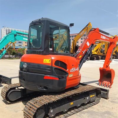 Excavateur Kubota KX U55 et excellentes performances pour les besoins de vos clients
