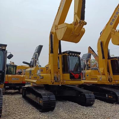 Excavateur Komatsu PC220 avec cylindre hydraulique d'origine et capacité de seau de 1,2 M3