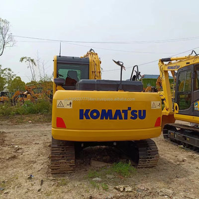 11 tonnes d'excavatrice hydraulique utilisée Komatsu PC110 avec une capacité de seau de 0,48 M3