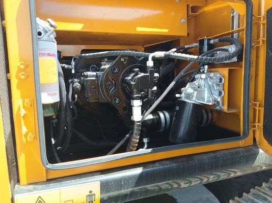 Excavateur Sany SY215C d'occasion avec cylindre hydraulique d'origine et capacité de seau de 1,1 m3